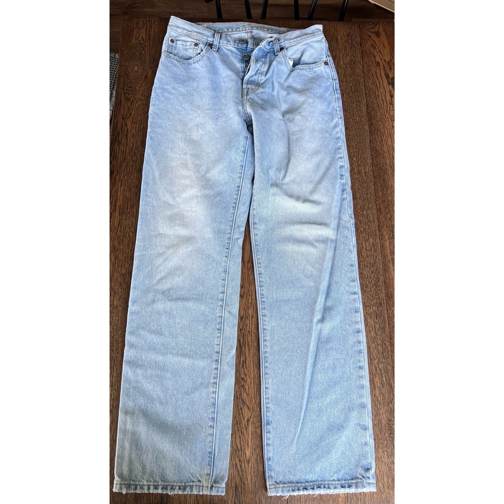 Women’s Levi’s 501 Jean light blue